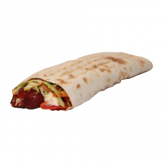 Лаваш з мисливською ковбаскою