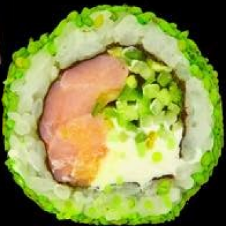 Рол Green копчений лосось